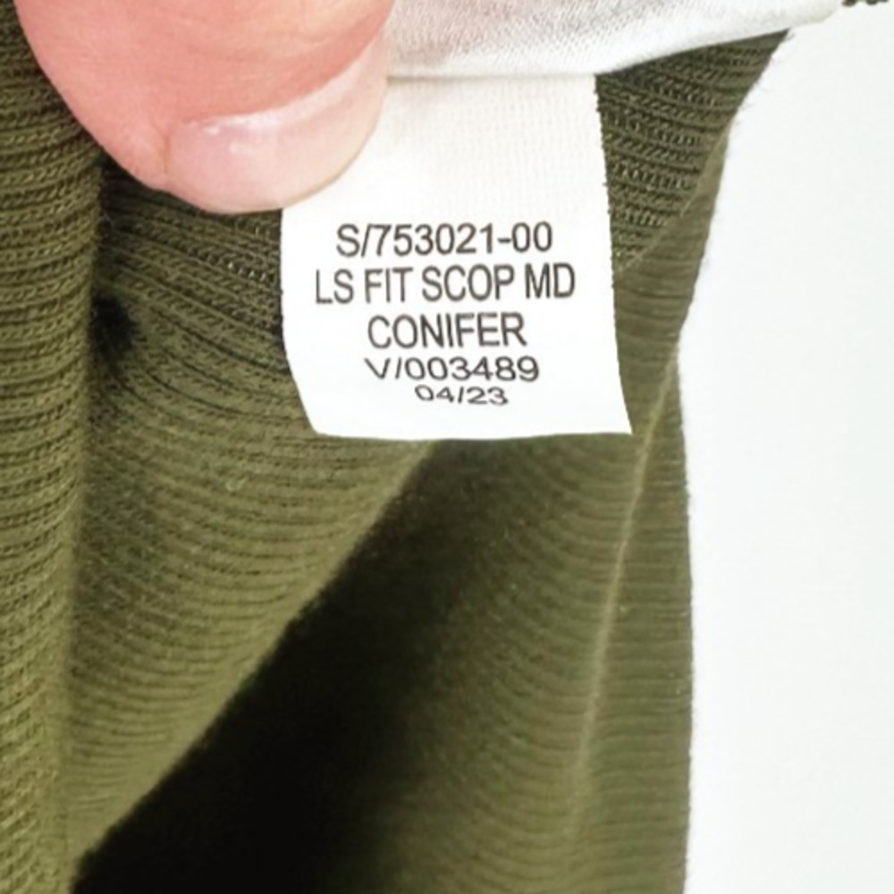 Old Navy Ribbed Knit Square Neck Midi Dress XXL Green Minimalist Classic Capsule - Picture 7 of 11